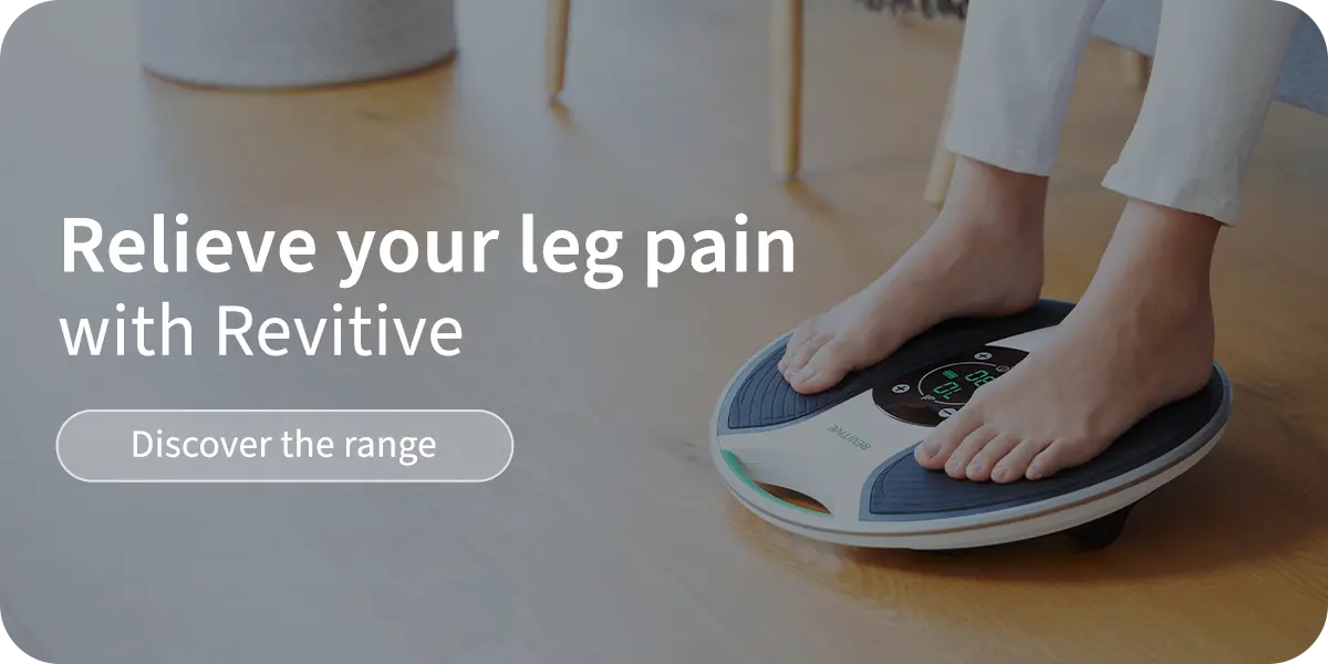 Revitive advert for boosting your circulation with Revitive products 