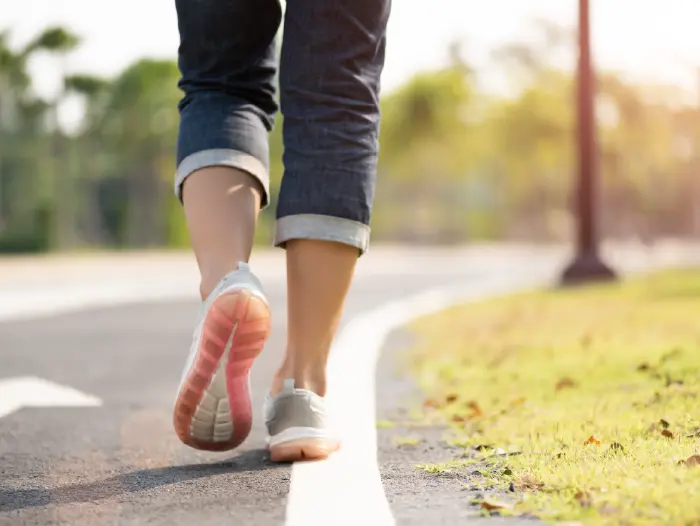 Woman walking