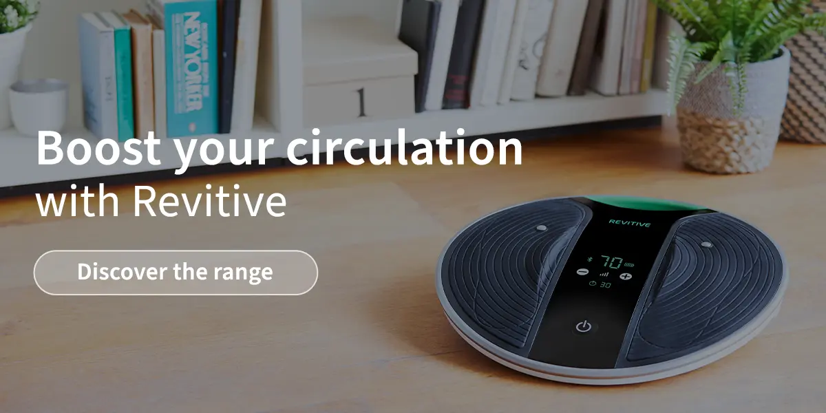 Revitive advert for boosting your circulation with Revitive