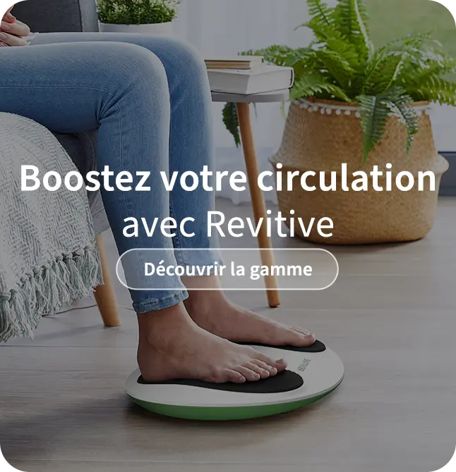 Publicité Revitive pour stimuler votre circulation avec  produits Revitive