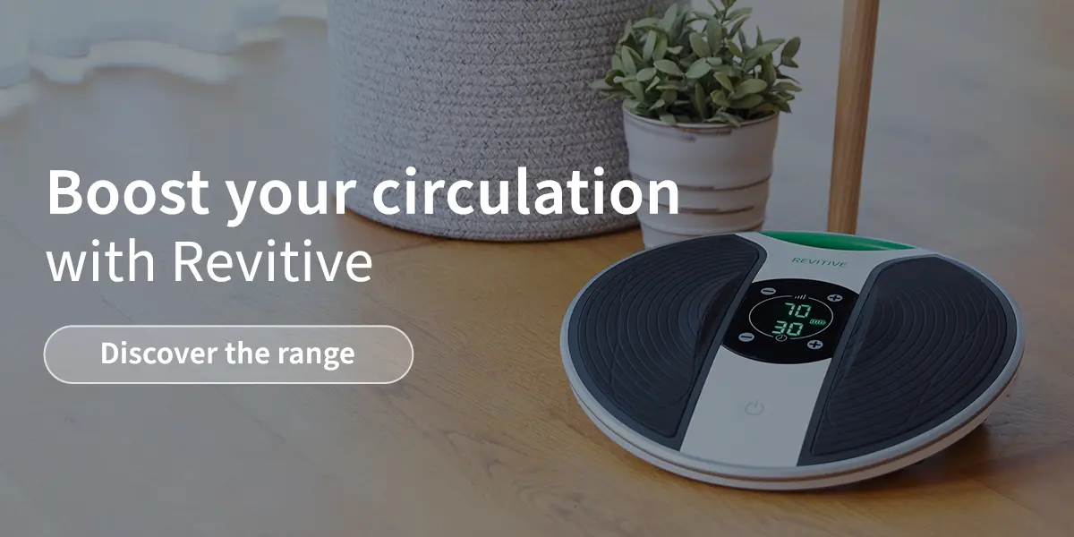Revitive advert for boosting circulation