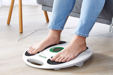 Feet on a prorelief device