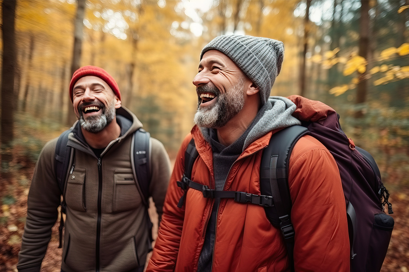 BlueMonday_twomenhiking