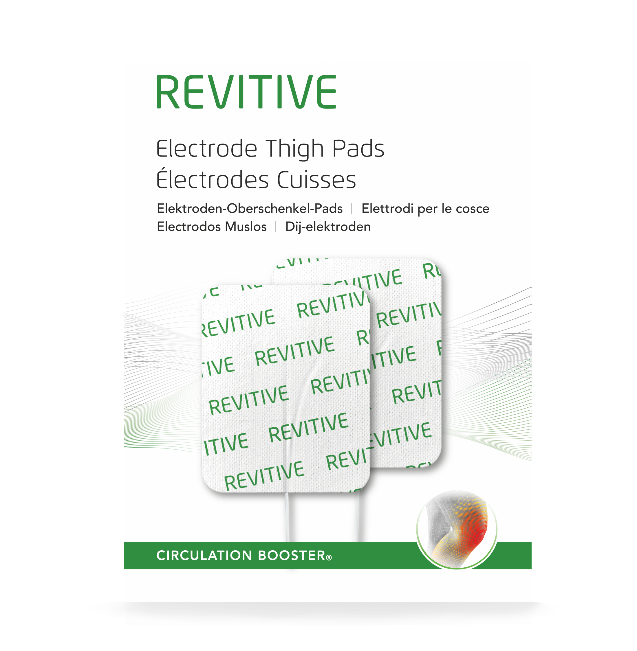 Large Electrode Thigh Pads for use with Medic Coach only