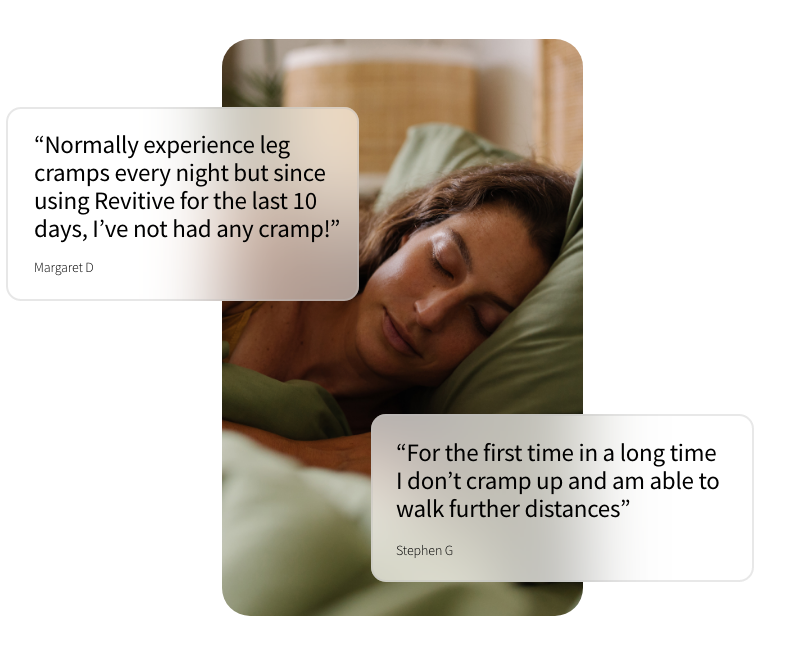 Customer stories: cramp relief with Revitive
