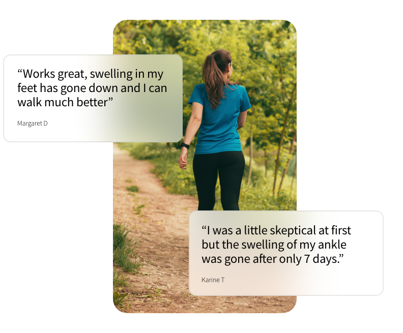 Customer stories: swelling relief with Revitive